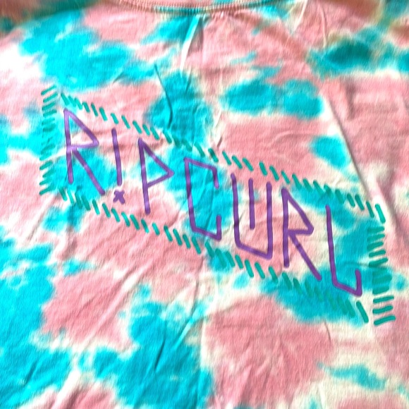 2/$20 EUC RIP CURL MEN’S XXL TANK TOP blue / pink tie dye!!! - Picture 5 of 5
